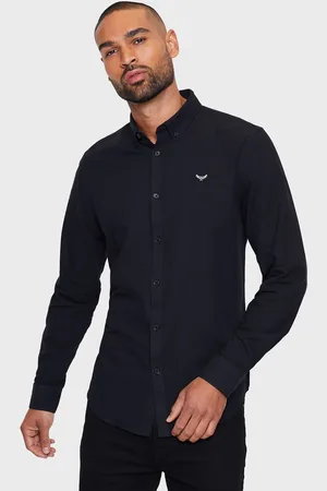 Threadbare 100% Coton Oxford Manches longues ChemisesS
