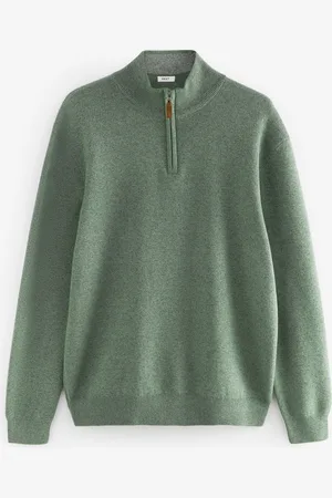 Next Coupe classique 100% Coton Premium Quarter Zip PullXS Reg