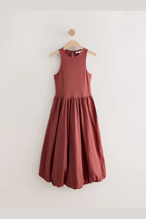 Next Peignoir mi-long Sans manche Racer Puffball 100% coton42