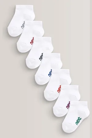 Next Paquet de chaussettes de sport en coton riche 7UK 0 - 2.5 Jnr