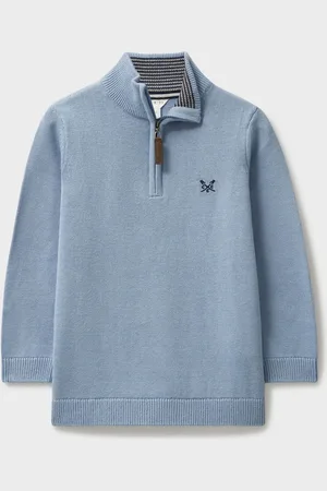 J.Crew Company Half Zip Knit 100% Cotton Sweatshirt140146cm
