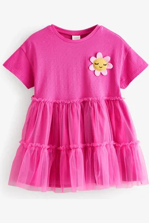 Next Manches courtes Mesh Robe (3mths-7yrs)6 - Mois 9 (68 - 74cm)