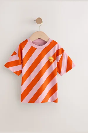 Next Short Sleeve Stripe T-Shirt (3mths-7yrs)6874cm