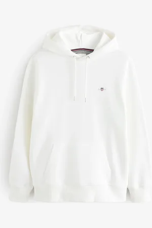 GANT Regular Shield Logo 100% Cotton HoodiePetit