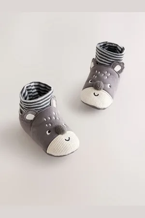 Next Baby Sensory Sock Top Booties (0-24 months) (0-2mths)3 - Mois 6 (62 - 68cm)
