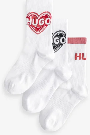 HUGO BOSS Crew Full Trim Socks 3 PackS-M