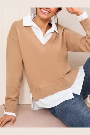 Friends Like These 2in1 V-Neck Jumper46