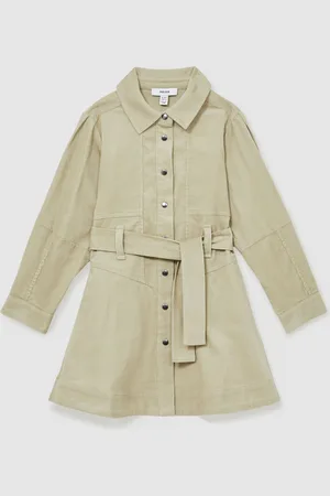 Reiss Mara Corduroy Belted Long-Sleeve Dress12 - 13 ans (152 - 158cm)
