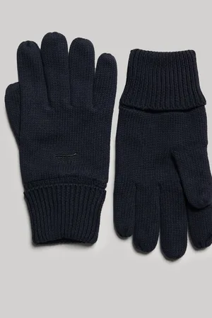Superdry Gants en maille avec logoUn an