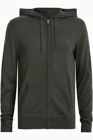 AllSaints Sweat à capuche AllSaints Mode zippé en laine mérinosXS