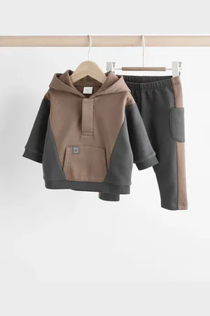 Next Baby Hooded Sweatshirt and Joggers Set3 - Mois 6 (62 - 68cm)