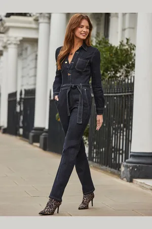 Sosandar Coupe décontractée 100% coton Denim Combinaison42 R