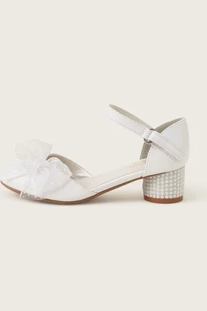 Monsoon Pearl Bow Two Part Heels