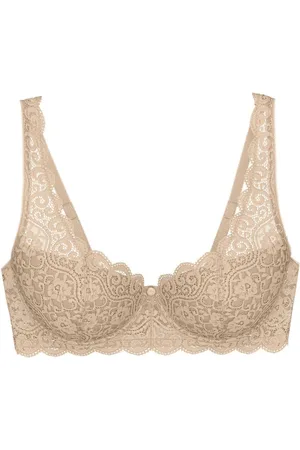 Triumph Nude Amourette Wi and Half Padded Bra75DD