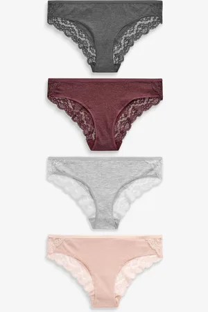Next Culotte en coton et dentelle 4 Pack38