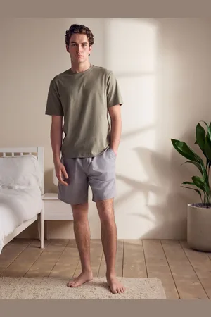 Next Linen Blend Pyjamas Shorts SetMédium