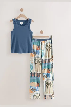Next Pyjama Rib Vest52