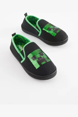 Next Chaussons Minecraft à semelle coupée