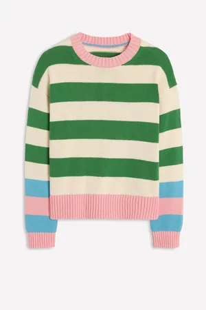 Boden Lucinda 100% Cotton Striped Jumperlarge