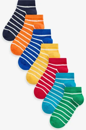 Next Paquet de chaussettes de sport en coton riche 7UK 9-12 Jnr