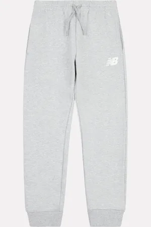New Balance Garçons 100% coton Français terry Logo empilé Survêtement7 - 8 ans (122 - 128cm)