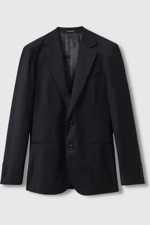 Reiss Aspire Simple boutonnage Wool Costume Coupe ajustée Veste46