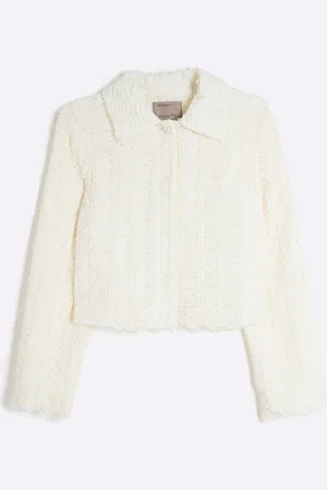 River Island Textured Collar Jacket38