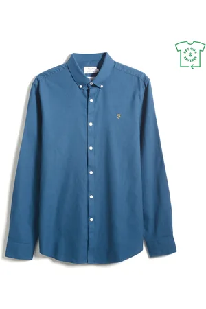 Farah Chemise Brewer à manches longuesGrand