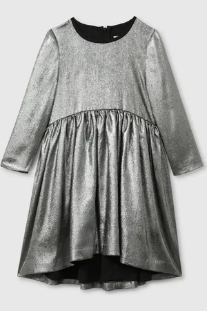 Reiss Joy Métallique Fit and Flare Robe13 - 14 ans (158 - 164cm)