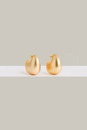 Reiss Calla Curve Scoop Earringsun