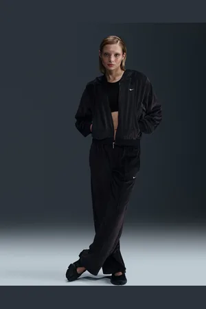 Nike Chill Sweat-shirt à capuche en velours ample à fermeture éclairxlarge
