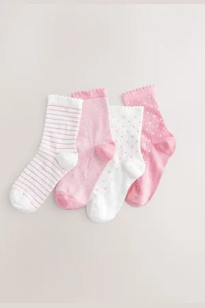 Next Chaussettes de cheville riche en coton 4 Lot116122cm