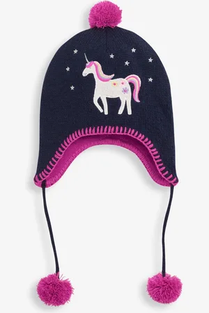 JoJo Maman Bébé Chapeau à appliqué licorne0 - Mois 12 (50 - 80cm)