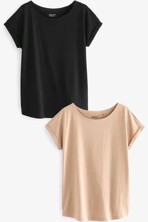 Next T-shirt à manches courtes 100% coton 2 Paquet