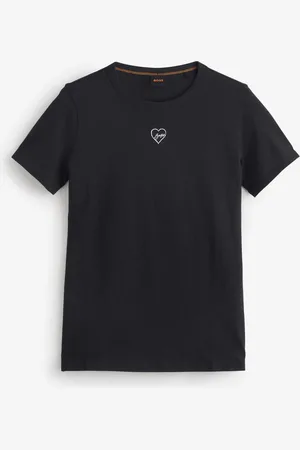 HUGO BOSS Slim Fit Logo 100% Cotton T-ShirtPetit