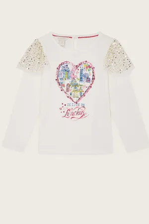 Monsoon Love London Sequin Long Sleeve Top98104cm