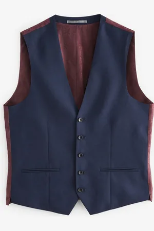 Next Signature Gilet de costume Tollegno48 Régulier (UK 38 R)