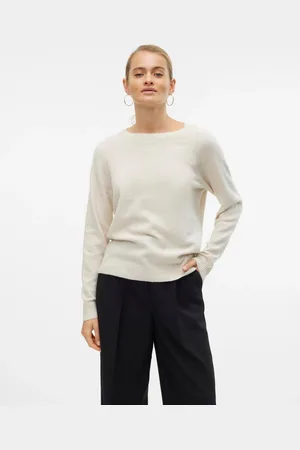 VERO MODA Pull doux en maille à col rond38
