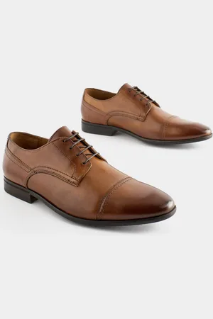 Next Chaussures Derby à bout en cuir