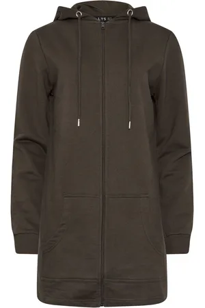 Long Tall Sally Sweat à capuche long zippé 38 Tall