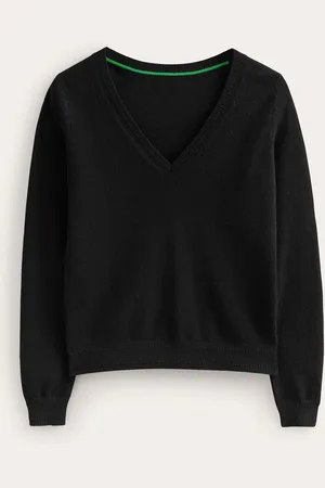 Boden Pull Eva en cachemire à col en VXS