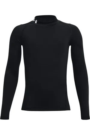 Under Armour T-shirt Cloud Gris Heat Heat Gear Armour manches à col rond146152cm