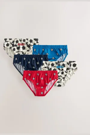Next 100% Cotton Printed Briefs 5 Pack (1.5-10yrs)3 - 4 ans (98 - 104cm)