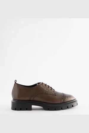 Next Forever Comfort Chaussures à lacets en cuir à crampons