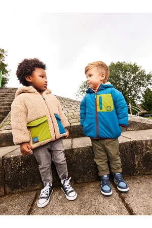 Next Réversible Borg Veste (3mths-7yrs)3 - Mois 6 (62 - 68cm)