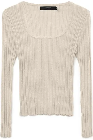 VERO MODA Manches longues Col dégagé Top tricotéXS 6