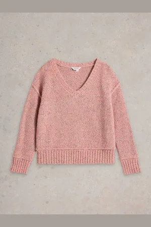 White Stuff Tammy Textured Col en V Pull44