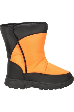 Mountain Warehouse Bottes de neige adaptatives Caribou Kids Single Rayure Sherpa Lined