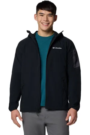 Columbia Tall Heights II Hooded Softshell Black Coatxlarge