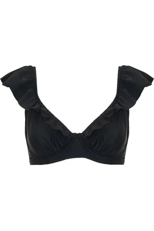 Pour Moi Top à volants non rembourrés Bermuda Bikini85G